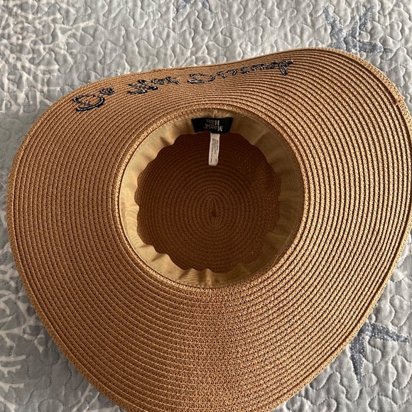 Embroidered Beach Hat Sun - DO NOT DISTURB - Picture 4 of 4